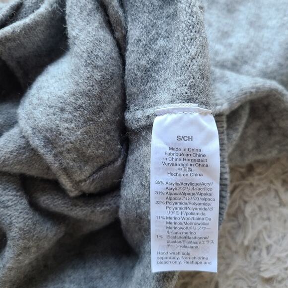 J Crew Alpaca Boyfriend Cardigan Sweater Size S - Picture 9 of 9